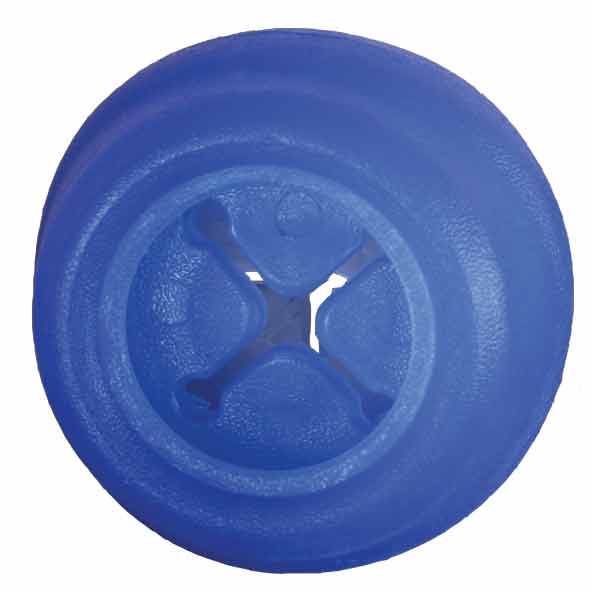 Starmark Everlasting Treat Ball Blue 3.5 x 3.5 x 3 For Pet With Love