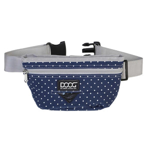 DOOG Treat and Training Pouch with Hinge Closure Large Navy/Grey 2.78 x 7.87 x 4.72