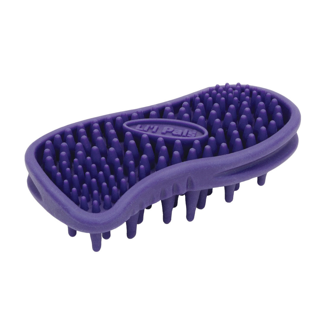 Coastal Pet Products Lil'l Pals Dog Soft Tip Massager Purple 4.6 x 2.5 x 1.5 For Pet With Love