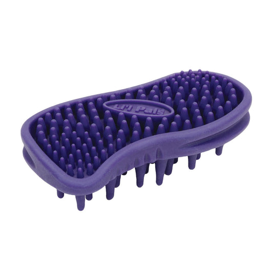 Coastal Pet Products Lil'l Pals Dog Soft Tip Massager Purple 4.6 x 2.5 x 1.5 For Pet With Love