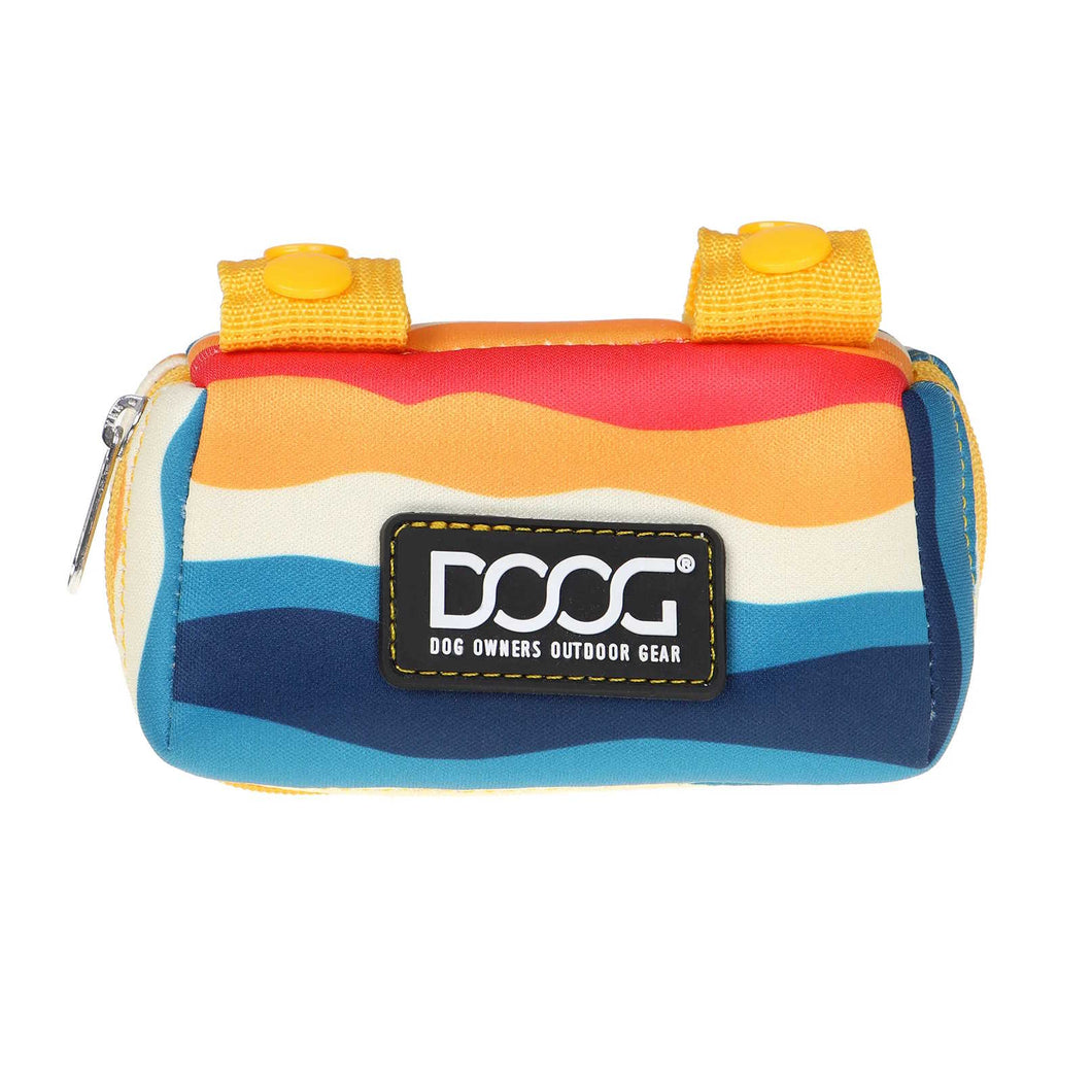 DOOG Neoprene Walkie Pouch Yellow/Blue/Red 3.93 x 2.75 x 1.57