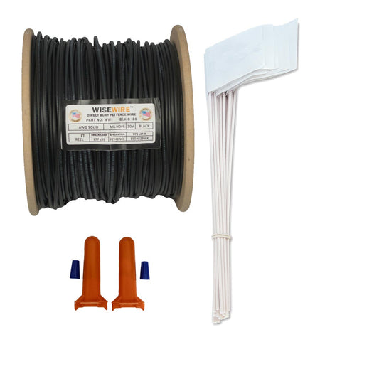 WiseWire 16 gauge Boundary Wire Kit 500ft For Pet With Love