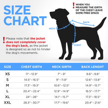 Load image into Gallery viewer, AiryVest Lightweight Reversible Winter Dog Jacket - SMALL -  Black/Blue
