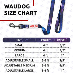 WAUDOG Nylon Dog Leash for Small Dogs and Medium Dogs 4 Ft   Strong Dog Leash