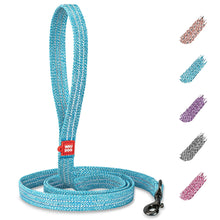 Load image into Gallery viewer, WAUDOG Recycled Cotton Dog Leash 6 Ft   10 Ft Eco Friendly Collar for Small
