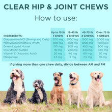 Load image into Gallery viewer, Clear Hip &amp; Joint Health for Dogs
