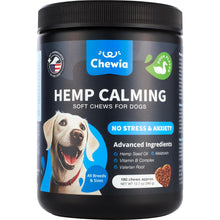 Load image into Gallery viewer, CHEWIA Hemp Dog Calming Chews 180 Treats (Duck Flavor)
