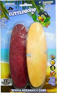 AE Cage Company Captain Cuttlebone Flavored Cuttlebone 6 Long