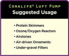 Load image into Gallery viewer, Coralife Luft Pump Deep Water Aquarium Air Pump
