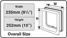 Load image into Gallery viewer, Cat Mate Large Cat Flap 4 Way Locking Door
