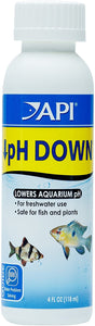 API pH Down Lowers Aquarium pH for Freshwater Aquariums