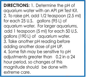 API pH Up Raises Aquarium pH for Freshwater Aquariums