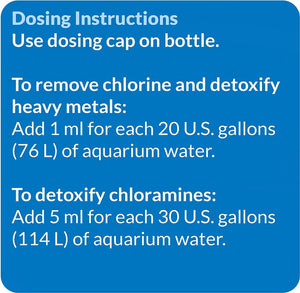 API Tap Water Conditioner Detoxifies Heavy Metals and Dechlorinates Aquarium Water