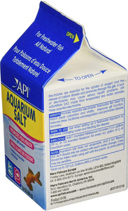 API Aquarium Salt Promotes Fish Health for Freshwater Aquariums