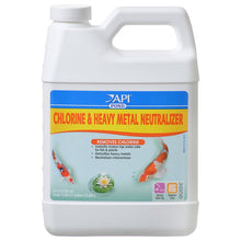 Load image into Gallery viewer, API Pond Chlorine and Heavy Metal Neutralizer Removes Chlorine
