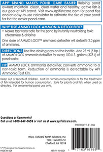 API Ammo Lock Ammonia Detoxifier for Ponds