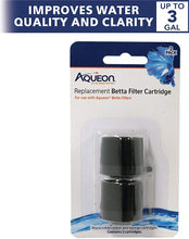 Load image into Gallery viewer, Aqueon Replacement Betta Filter Cartridge
