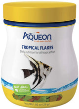 Load image into Gallery viewer, Aqueon Tropical Flakes Fish Food
