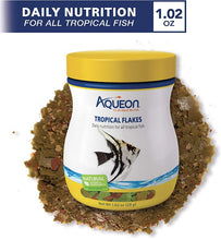 Load image into Gallery viewer, Aqueon Tropical Flakes Fish Food
