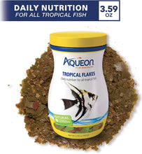 Load image into Gallery viewer, Aqueon Tropical Flakes Fish Food
