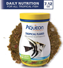 Load image into Gallery viewer, Aqueon Tropical Flakes Fish Food
