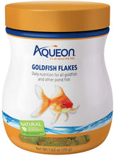 Load image into Gallery viewer, Aqueon Goldfish Flakes Daily Nutrition for All Goldfish and Other Pond Fish
