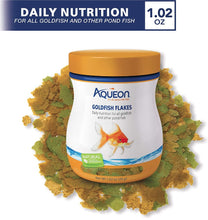 Load image into Gallery viewer, Aqueon Goldfish Flakes Daily Nutrition for All Goldfish and Other Pond Fish
