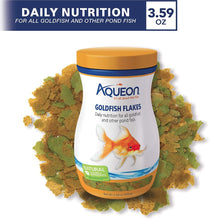 Load image into Gallery viewer, Aqueon Goldfish Flakes Daily Nutrition for All Goldfish and Other Pond Fish
