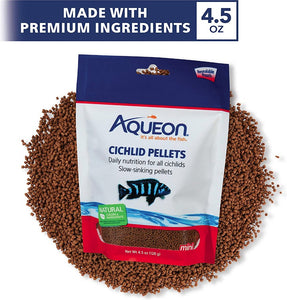 Aqueon Mini Cichlid Food Pellets