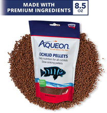 Load image into Gallery viewer, Aqueon Mini Cichlid Food Pellets
