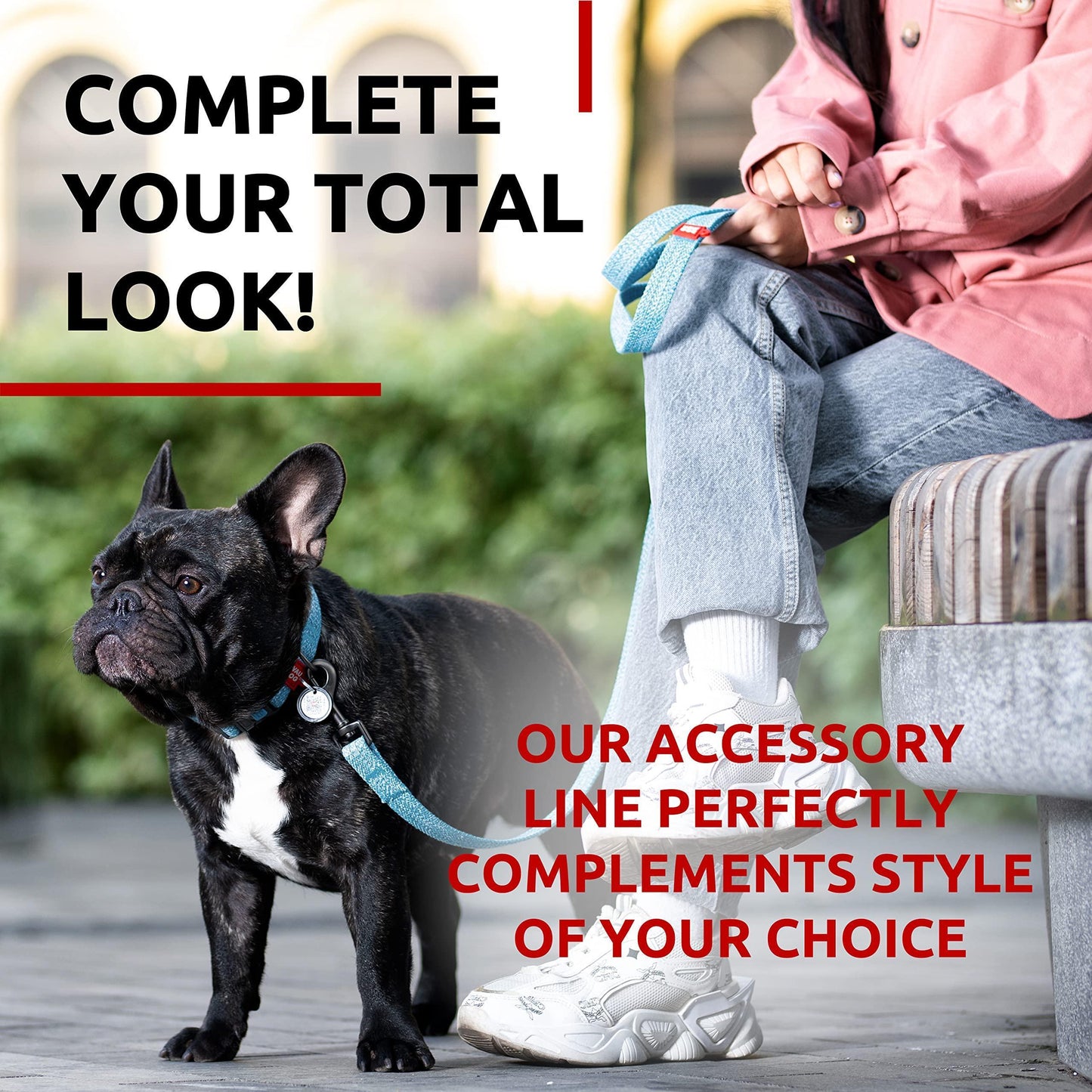 Recycled Cotton Dog Leash 6 Ft   10 Ft Eco Friendly Collar for Small Medium & For Pet With Love