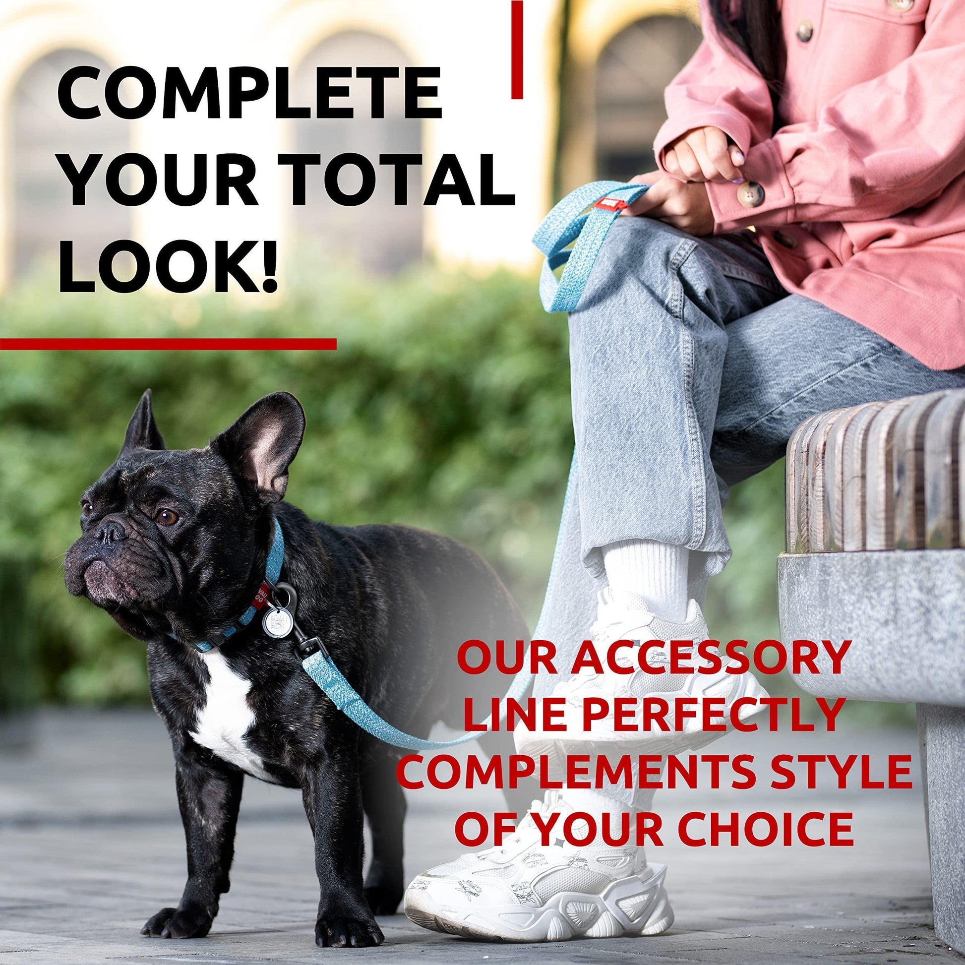 Recycled Cotton Dog Leash 6 Ft   10 Ft Eco Friendly Collar for Small Medium & For Pet With Love