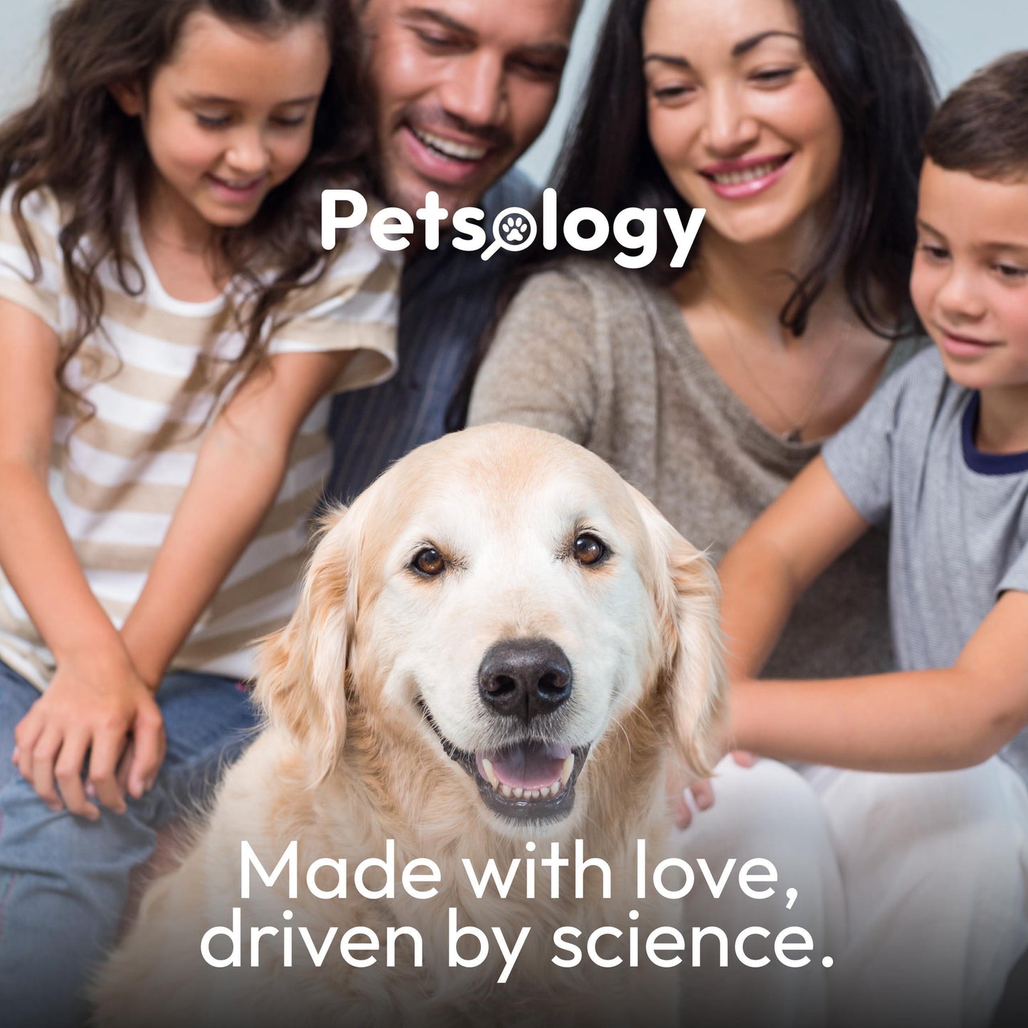 PETSOLOGY Natural  Flea and Tick Prevention Treatment for Dogs Vet Formulated Oral Defense Supplement for All Breeds & Ages 170 Soft Chews Made in USA For Pet With Love