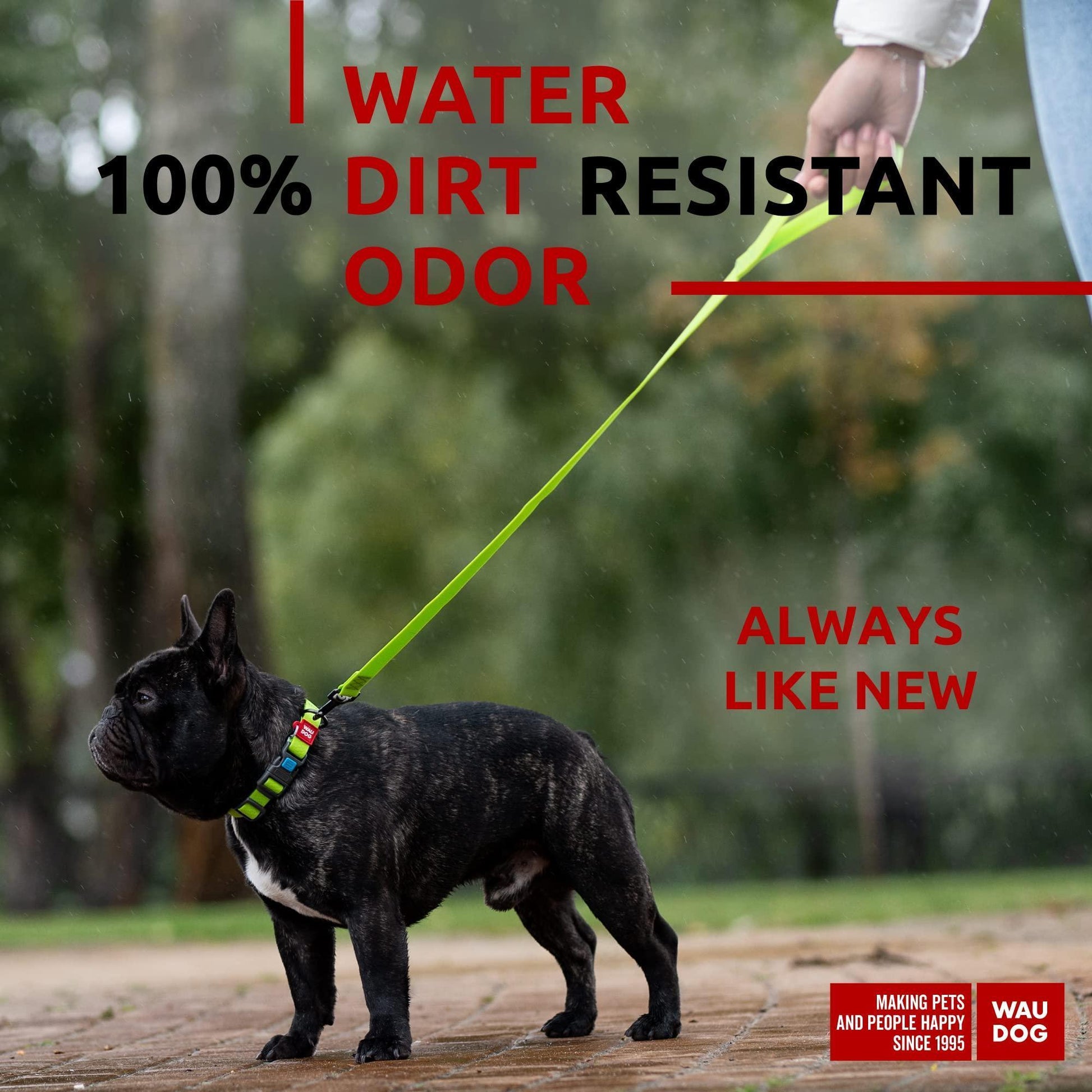 Waterproof Dog Leash 4 Ft   6 Ft   Anti Slip Dog Leash for Large Dogs Small and For Pet With Love