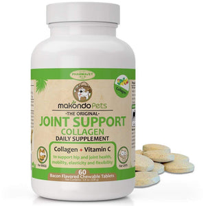 Makondo Pets Collagen Joint Support Supplement for Dog & Cats 60 Tablets