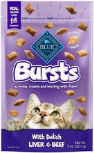 Load image into Gallery viewer, Blue Buffalo Bursts Cat Treats Delish Liver and Beef
