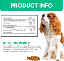 Load image into Gallery viewer, Kinpur Pet Care Natural Dog Allergy Chews  Allergy Relief  180 Anti Itch Immune Treats
