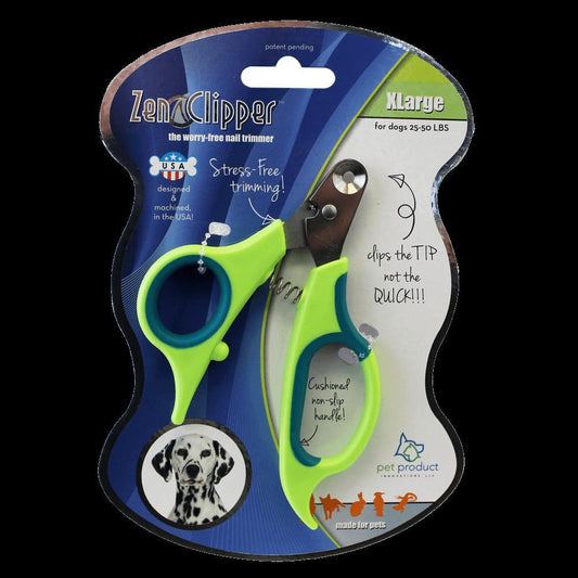 Pet Product Innovations Zen Clipper XLARGE – Stress-Free, Size-Specific Nail Clipper for Dogs Approximately 25lbs to 50lbs. For Pet With Love