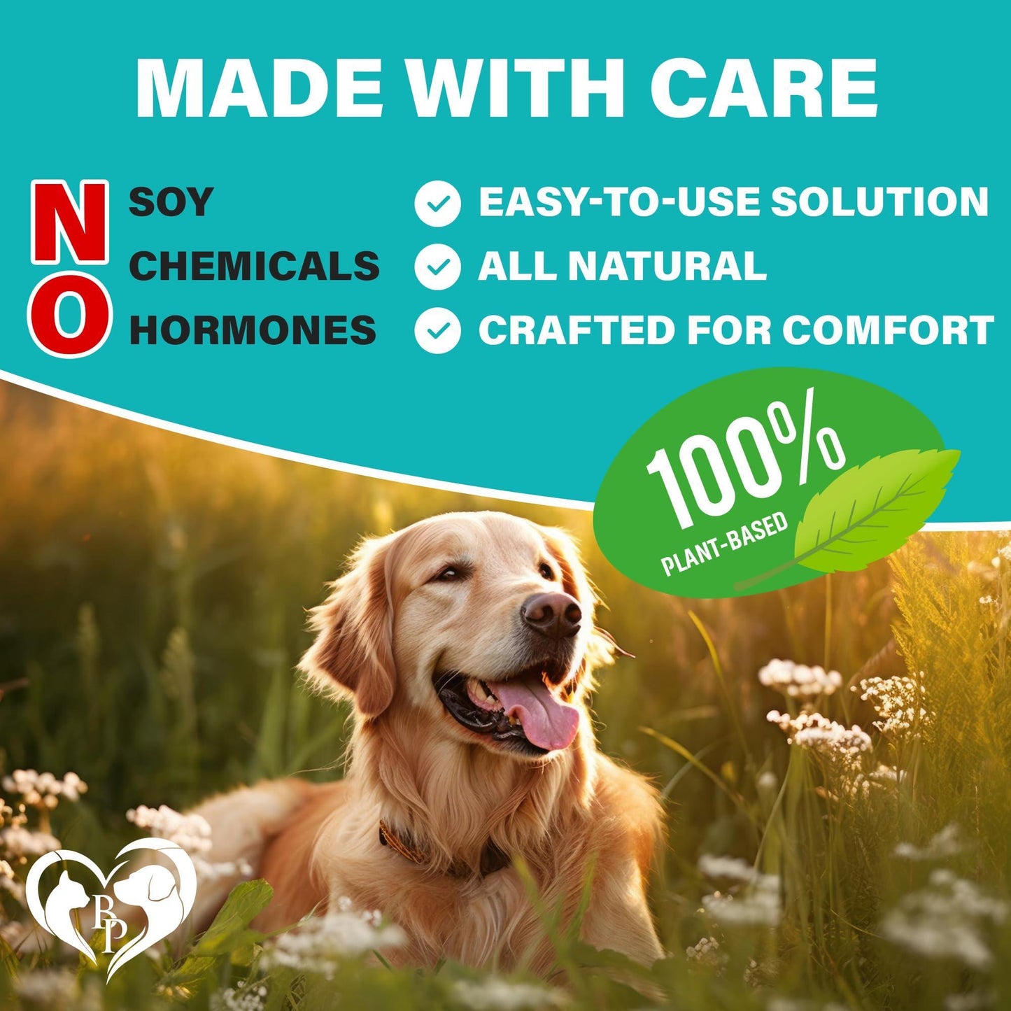 Beloved Pets Hemp Calming & Separation Anxiety Relief Chews for Dogs & Puppies For Pet With Love
