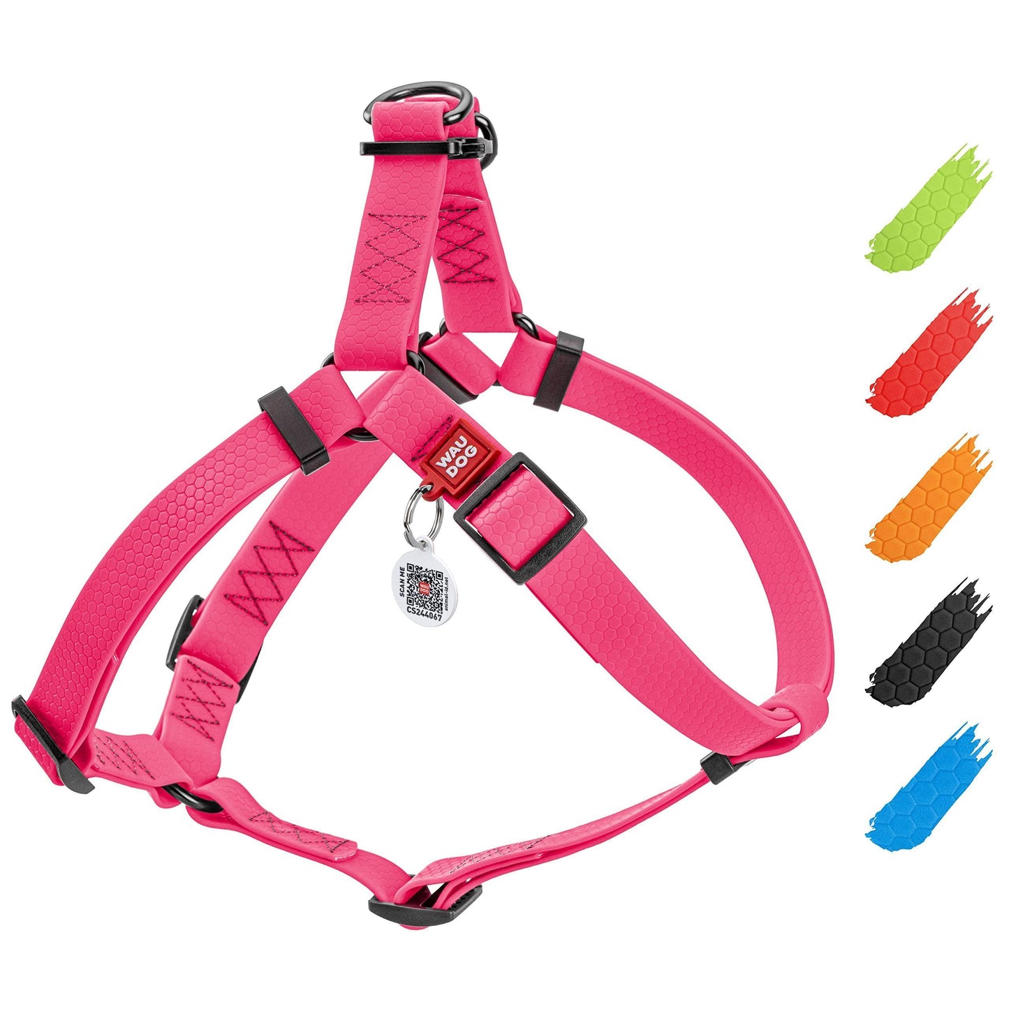 Waterproof Dog Harness   Adjustable Dog Harness for Large Dogs Small and Medium For Pet With Love