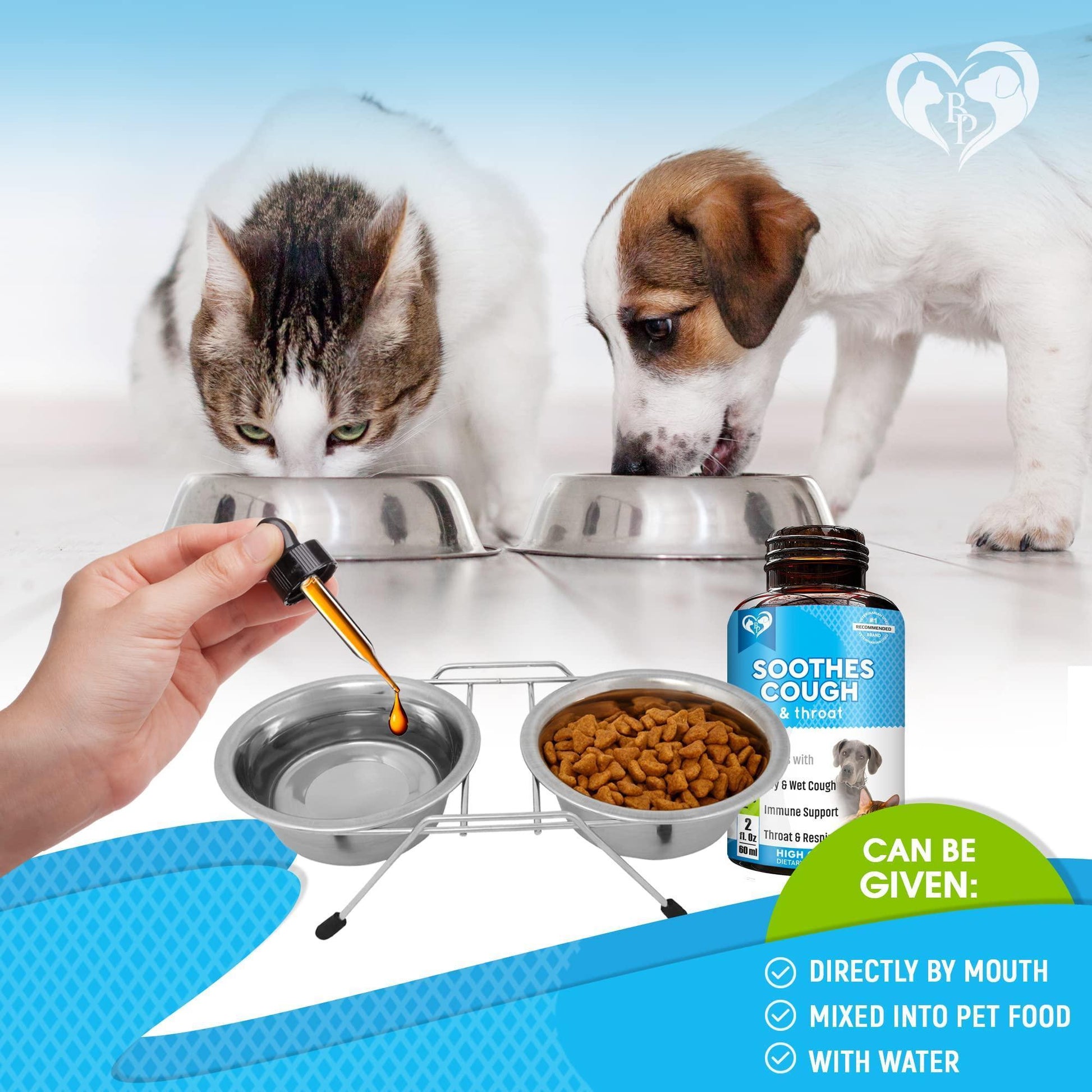 Beloved Pets Kennel Cough Treatment & Natural Infection Respiratory & Cough Relief for Dogs & Cats 2oz For Pet With Love