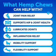 Load image into Gallery viewer, Artullano Hemp Hip and Joint Supplement with Glucosamine for Dogs 120 Chews
