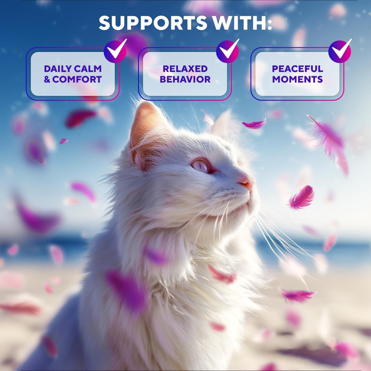 Beloved Pets RelaxLine Calming Pheromone Spray & Scratch Repellent for Cats. 100 ml (2 pack)