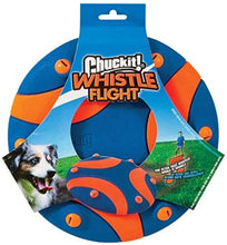 Load image into Gallery viewer, Chuckit Whistle Flight Disc Dog Toy
