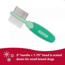 Load image into Gallery viewer, Lil Pals Double Sided Comb for Dogs
