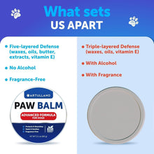 Load image into Gallery viewer, Artullano Dog Paw Balm Protects from Cracks &amp; Wounds 2.1 Oz
