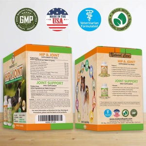 Makondo Pets Hip & Joint Supplement & Joint Support Collagen Supplement for Dogs
