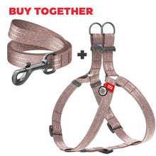 Load image into Gallery viewer, WAUDOG Re Cotton Dog Harness Eco Friendly Dog Harness for Small Dogs Medium &amp;
