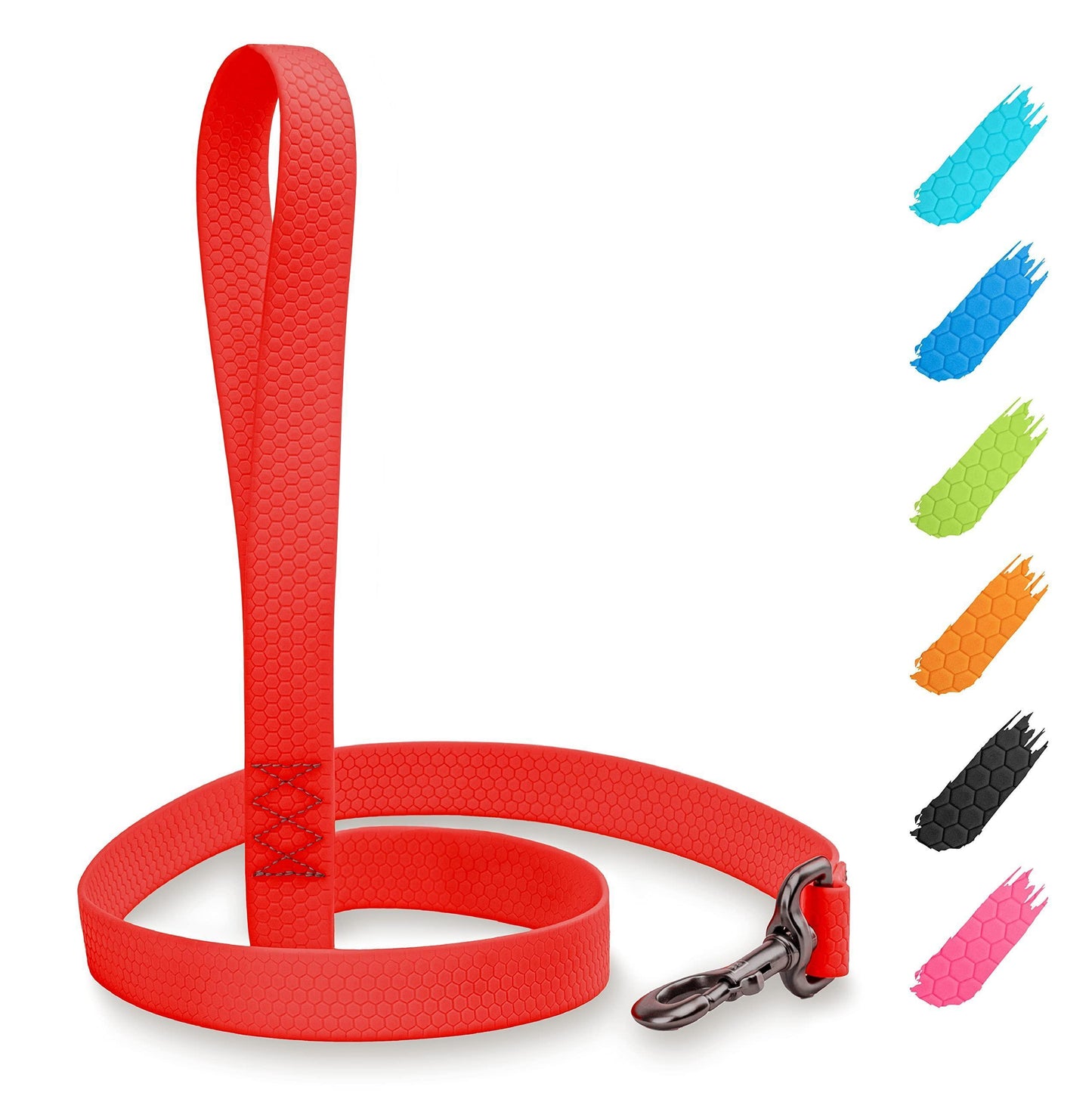 WAUDOG Waterproof Dog Leash 4 Ft   6 Ft   Anti Slip Dog Leash for Large Dogs For Pet With Love