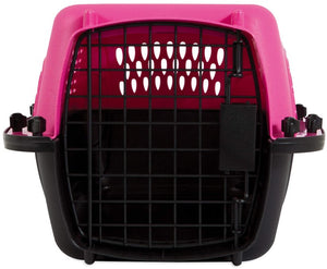 Petmate Two Door Top-Load Kennel Pink